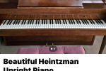 Heintzman upright piano