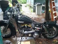 Motorcycle Harley Fxe 1200