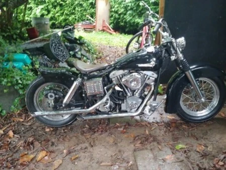 Motorcycle Harley Fxe 1200