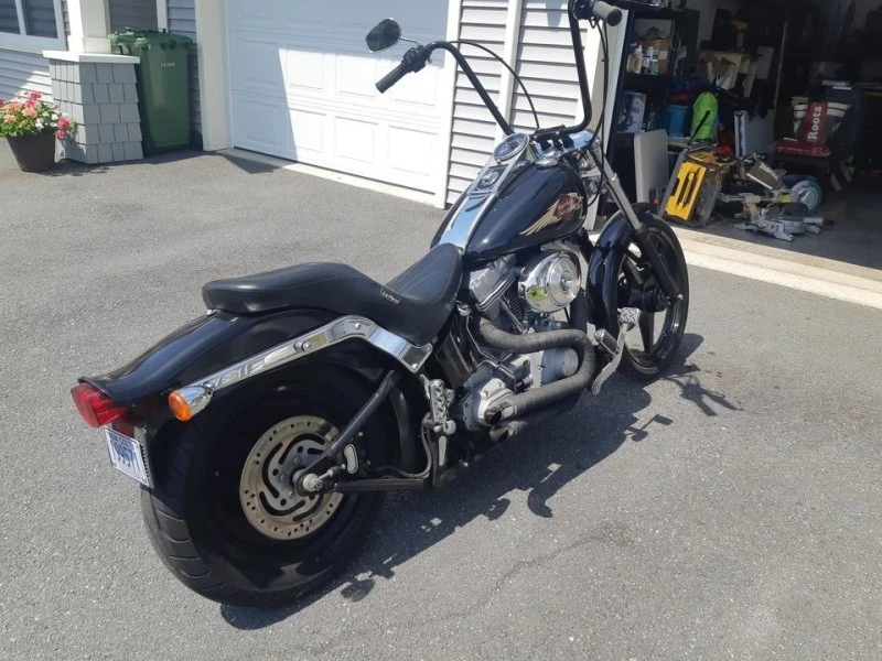 Motorcycle Harley Davidson Softail Custom