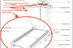 Treadmill NordicTrack unassembled - in factory shipping container