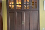 Solid wood armoire