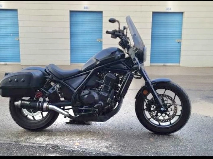 Motorcycle Honda Rebel 1100