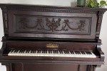 Older vintage upright piano very heavy