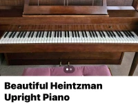 Heintzman upright piano