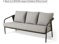 Patio sofa