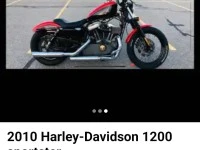 Motorcycle Harley davidson 1200 Nightster