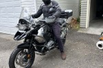 Motorcycle BMW R1200 GS and F800GS