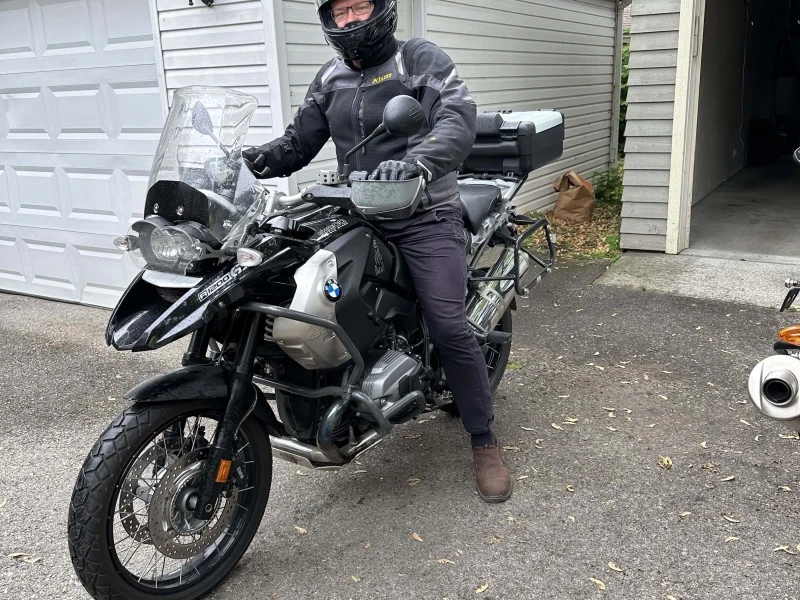 Motorcycle BMW R1200 GS and  F800GS